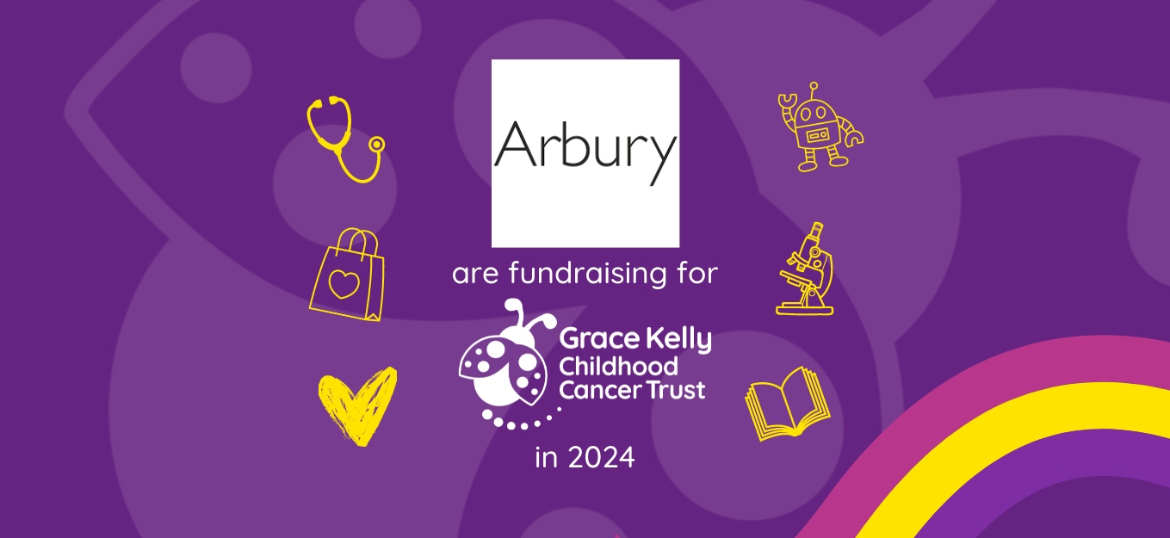 Arbury Motor Group are fundraising for the Grace Kelly Childhood Cancer Trust in 2024